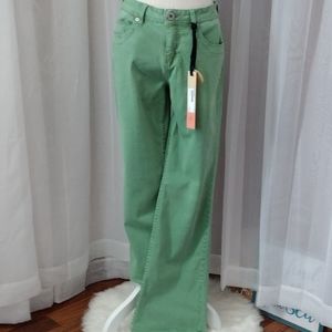 Christopher Blue Green Jeans. Size 10